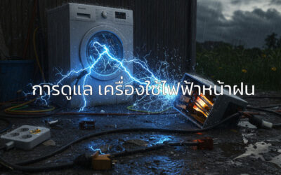 การดูแลเครื่องใช้ไฟฟ้าในหน้าฝน – สิ่งที่คนไทยทุกบ้านควรรู้