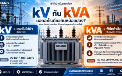 kV กับ kVA คืออะไร? เข้าใจค่าแรงดันและกำลังของหม้อแปลงไฟฟ้า